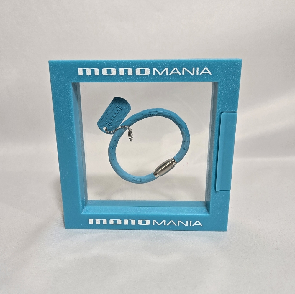 Monomania Silicone and Steel Bracelet #1030